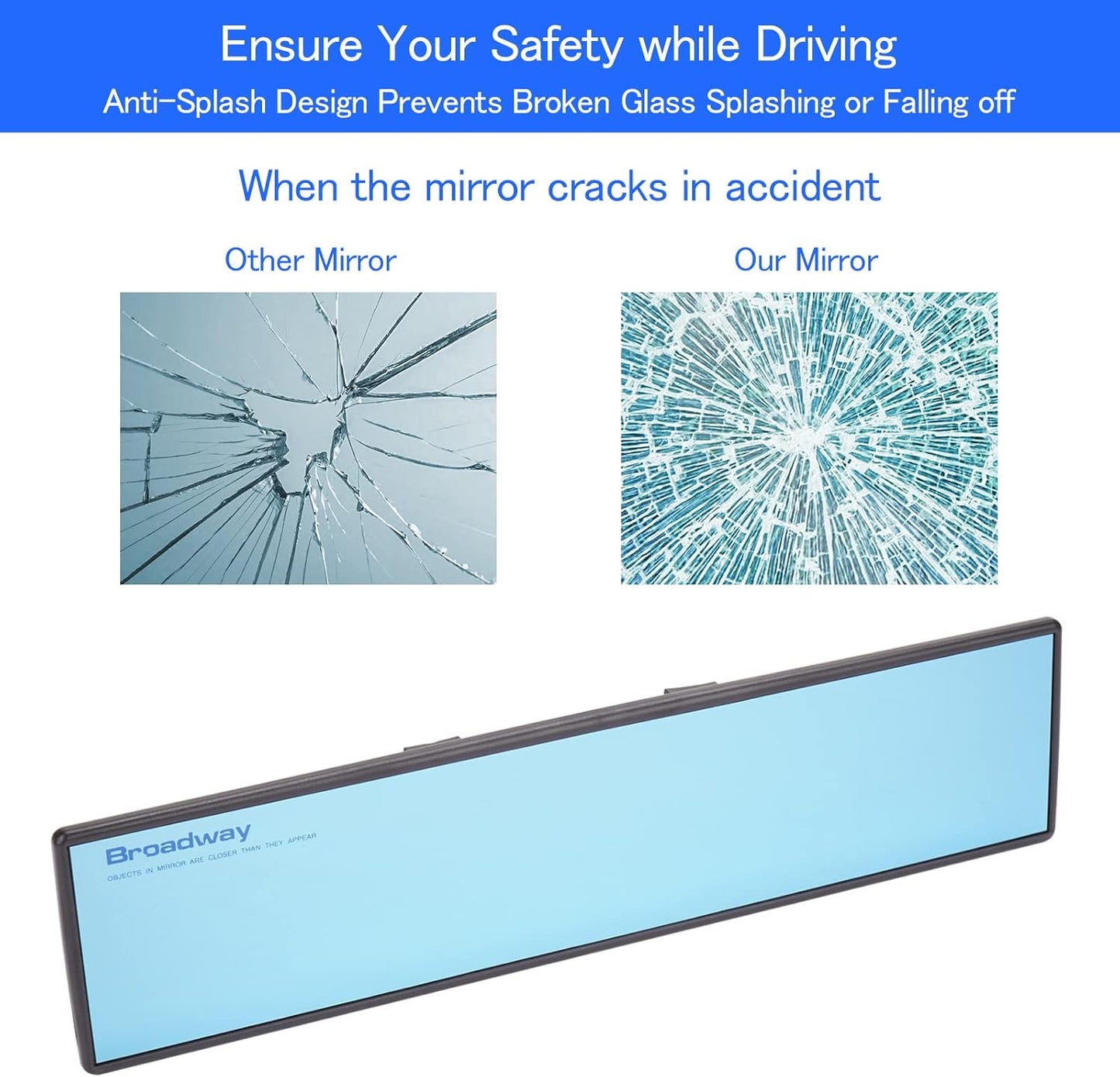 Broadway Panoramic Rearview Mirror